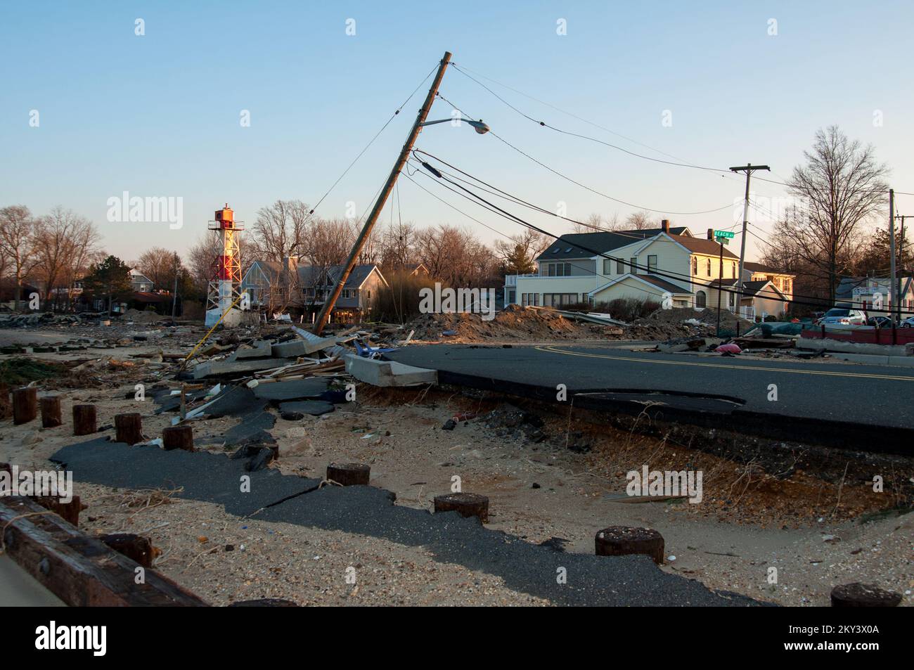 Leonardo New Jersey beach erosion. New Jersey Hurricane Sandy