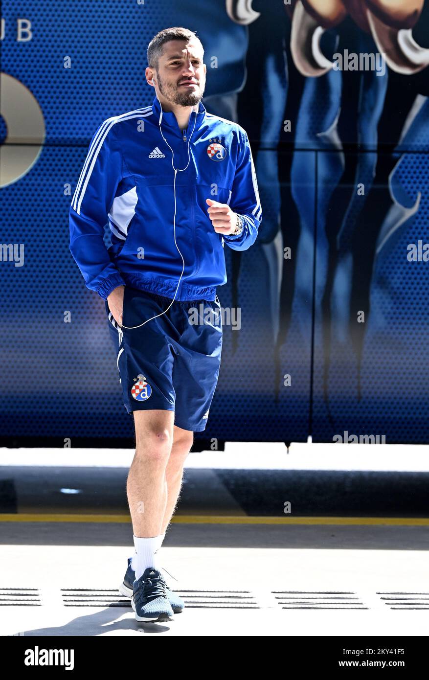 GNK Dinamo captain Arijan Ademi seen at Dr. Franjo Tudjman