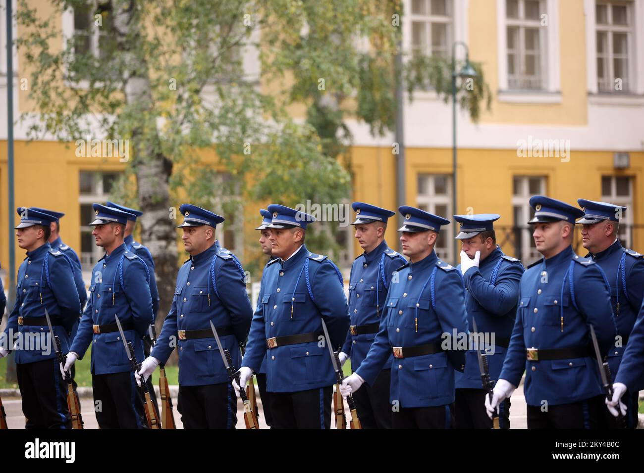 Bulgarian Defense Minister Dimitr Stoyan arrived on an official visit to Bosnia and Herzegovina, in Sarajevo, Bosnia and Herzegovina, on September 26, 2022. Photo: Armin Durgut/PIXSELL Stock Photo