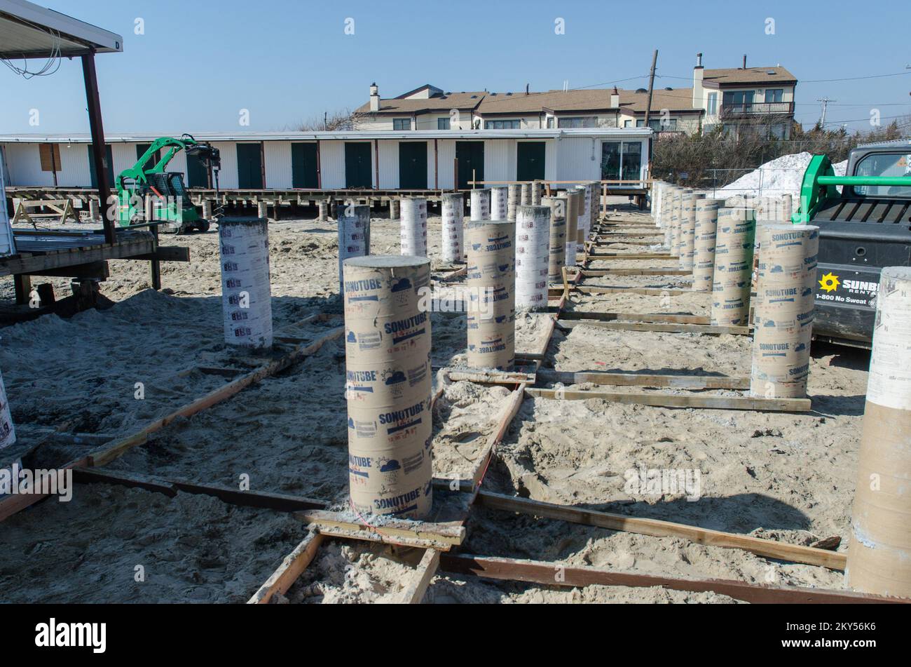 Atlantic Beach, N.Y., Feb. 15, 2013 At The Ocean Club, steel reinforced ...