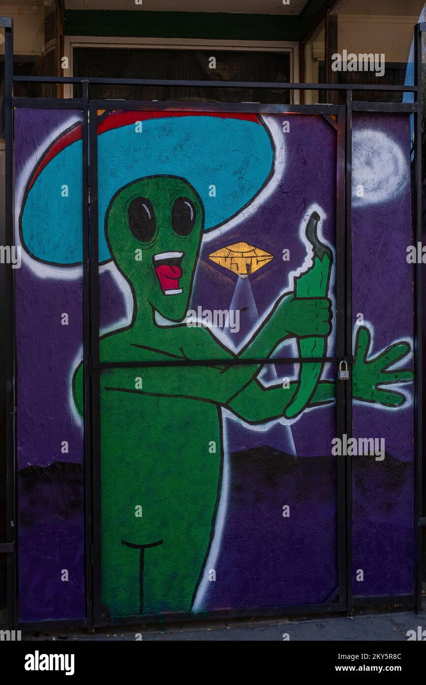 Albuquerque, New Mexico street art Stock Photo - Alamy