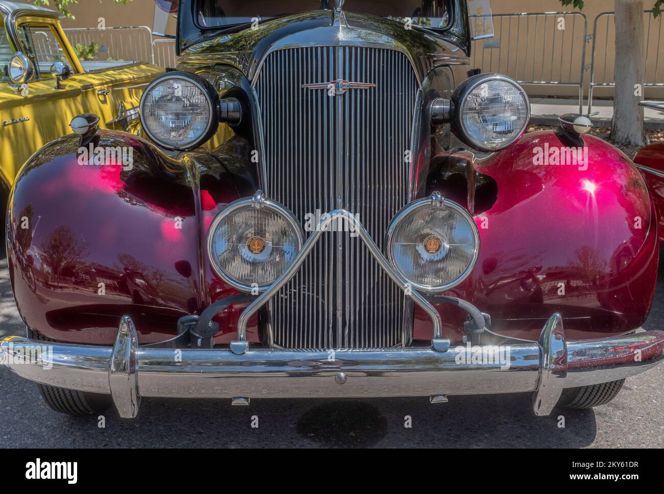 classic cars on display in Albuquerque, New Mexico Stock Photo Alamy