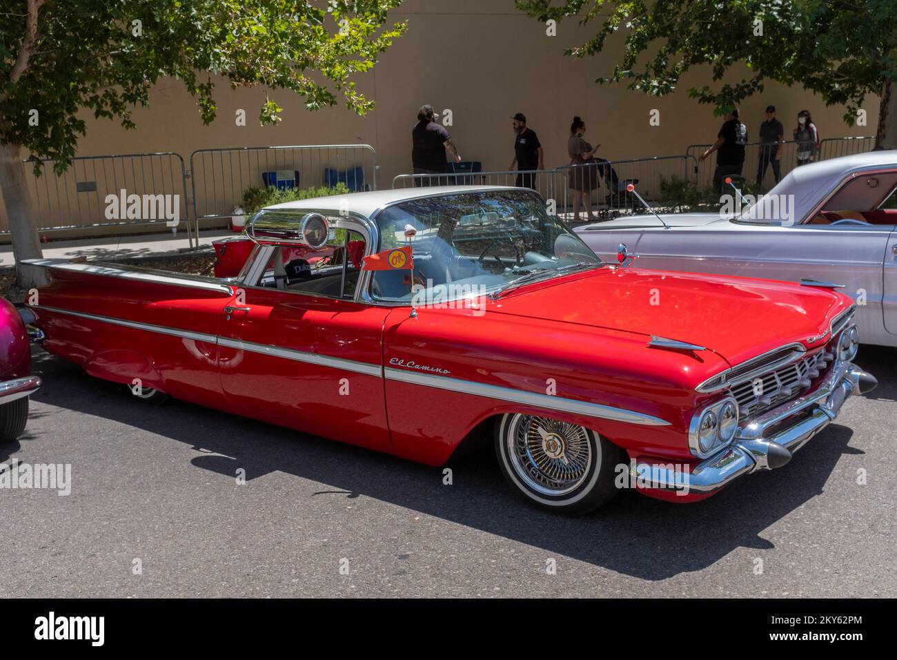 classic cars on display in Albuquerque, New Mexico Stock Photo Alamy