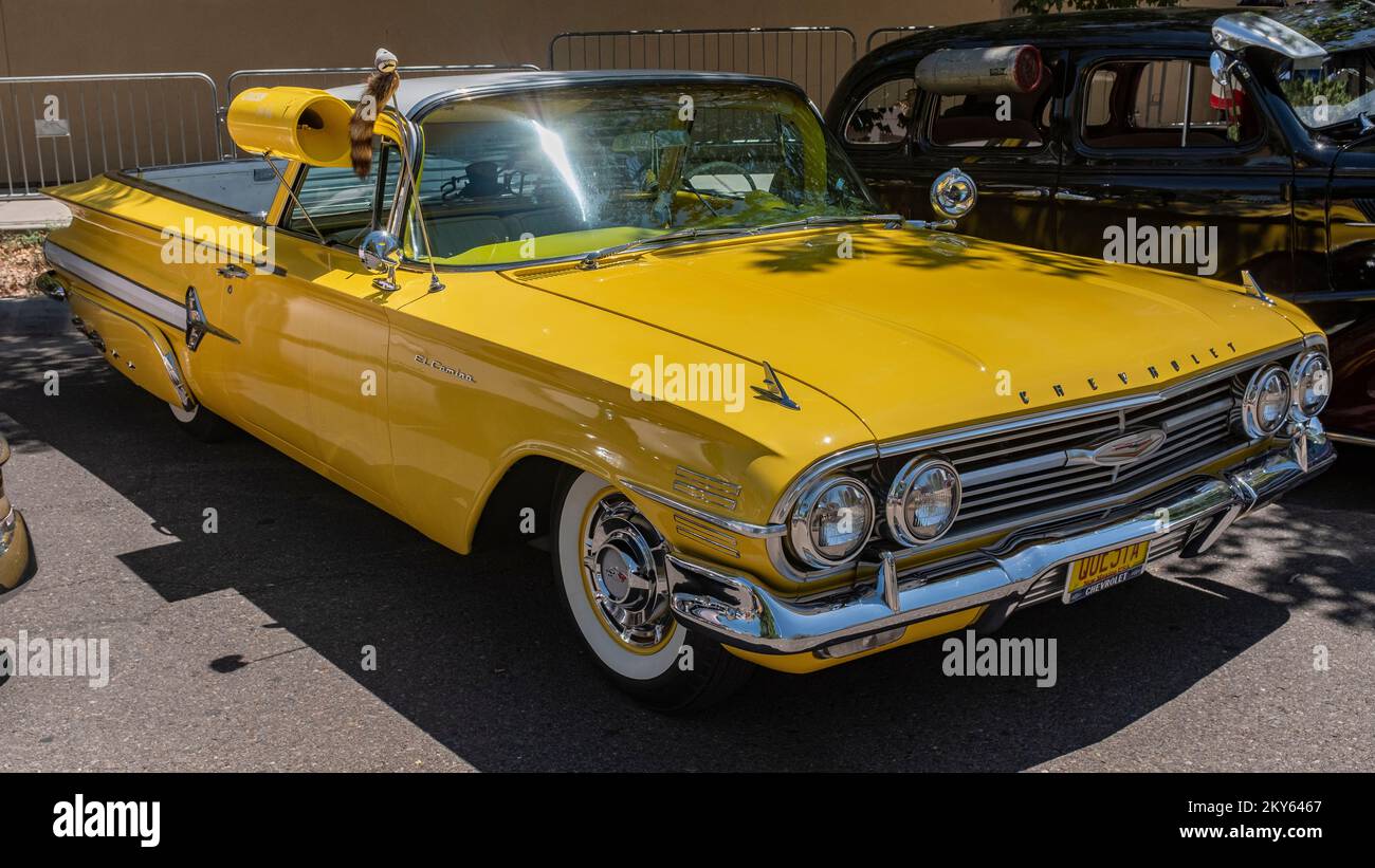 classic cars on display in Albuquerque, New Mexico Stock Photo Alamy