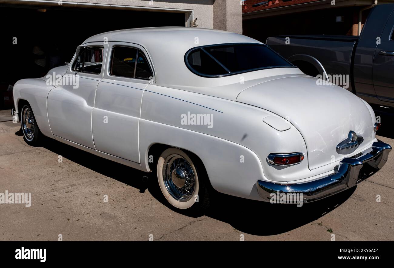 classic cars on display in Albuquerque, New Mexico Stock Photo Alamy