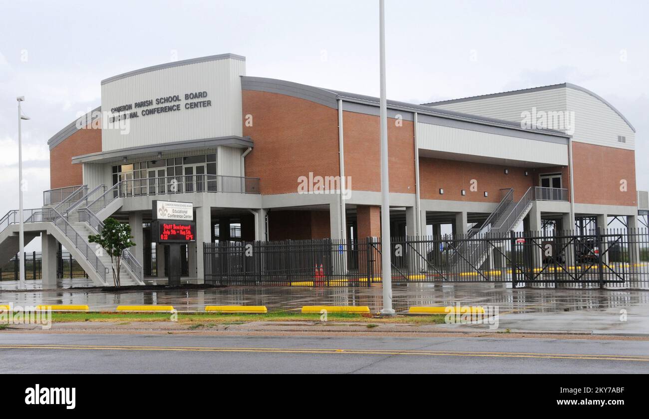 Cameron parish school board education conference center hires stock