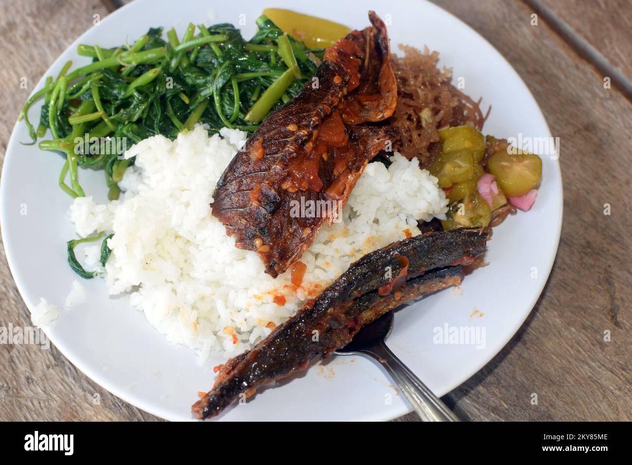 Timor Leste local foods Stock Photo - Alamy