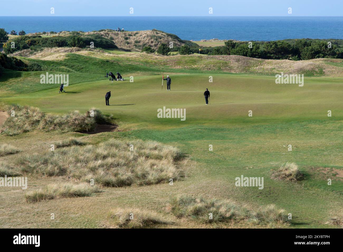 Bandon Dunes Golf Resort in Southern Oregon Stock Photo Alamy
