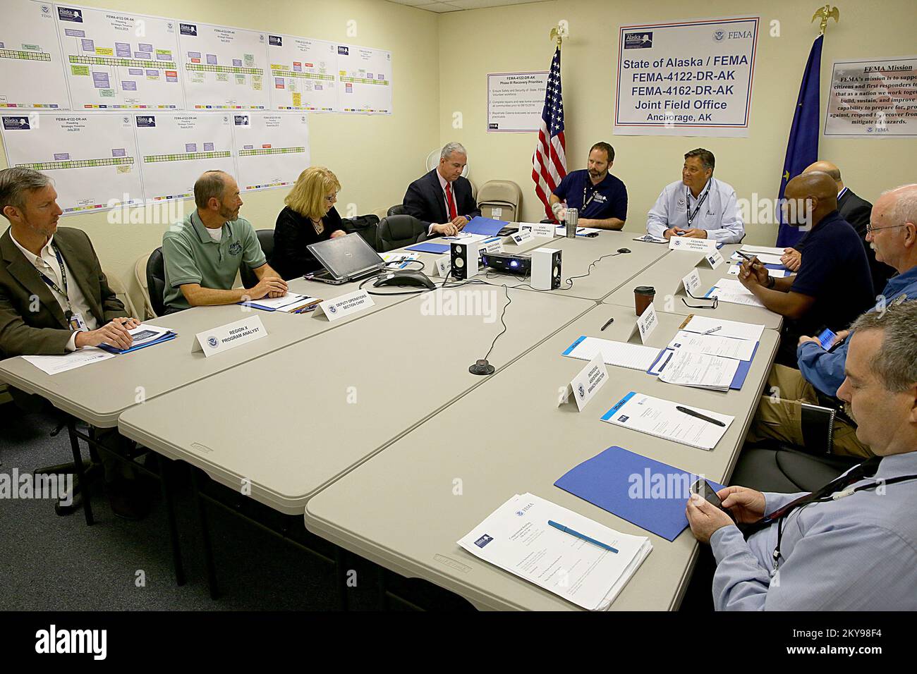 Anchorage, AK, May, 21, 2014 Federal Coordinating Officer Dolph Diemont