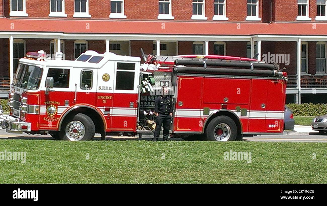 San francisco fire department hi-res stock photography and images - Alamy