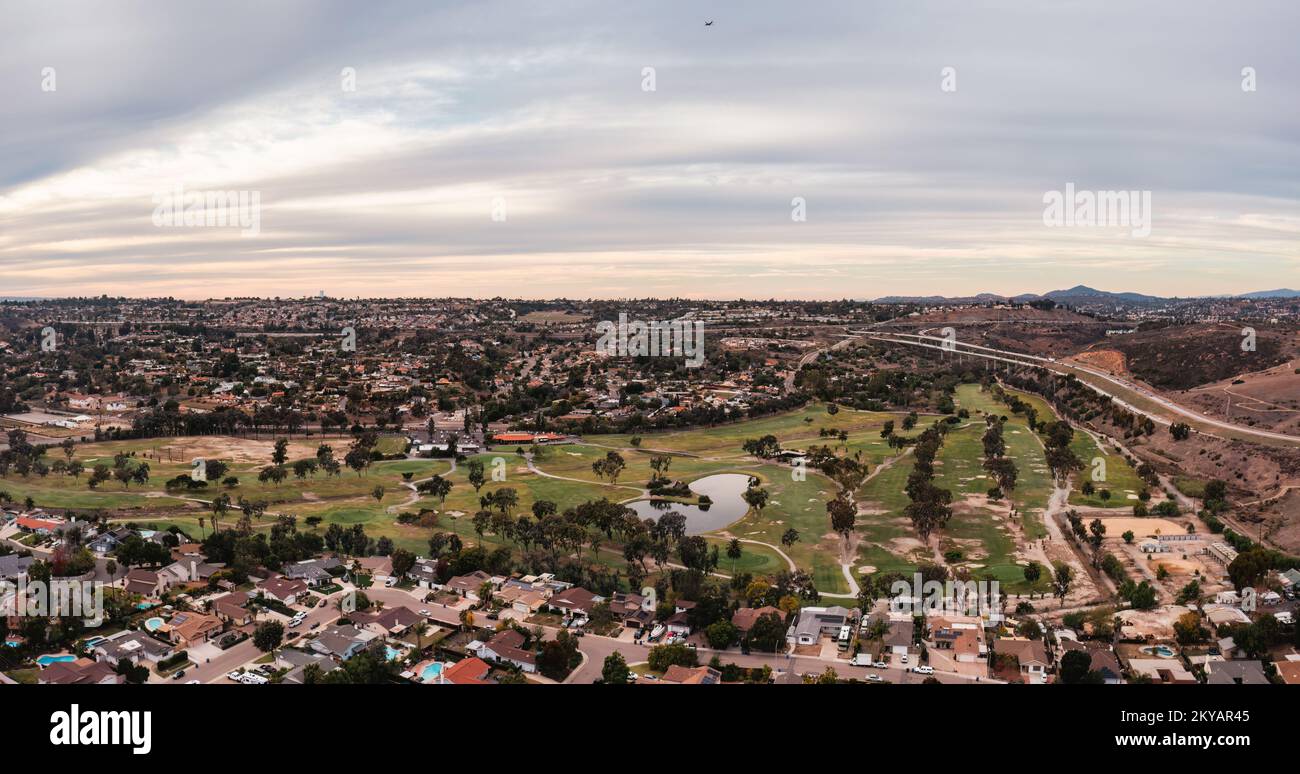 Golf Course in Bonita, San Diego Stock Photo Alamy