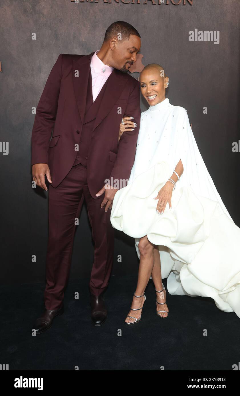 Los Angeles, Ca. 30th Nov, 2022. Will Smith and Jada Pinkett Smith at ...