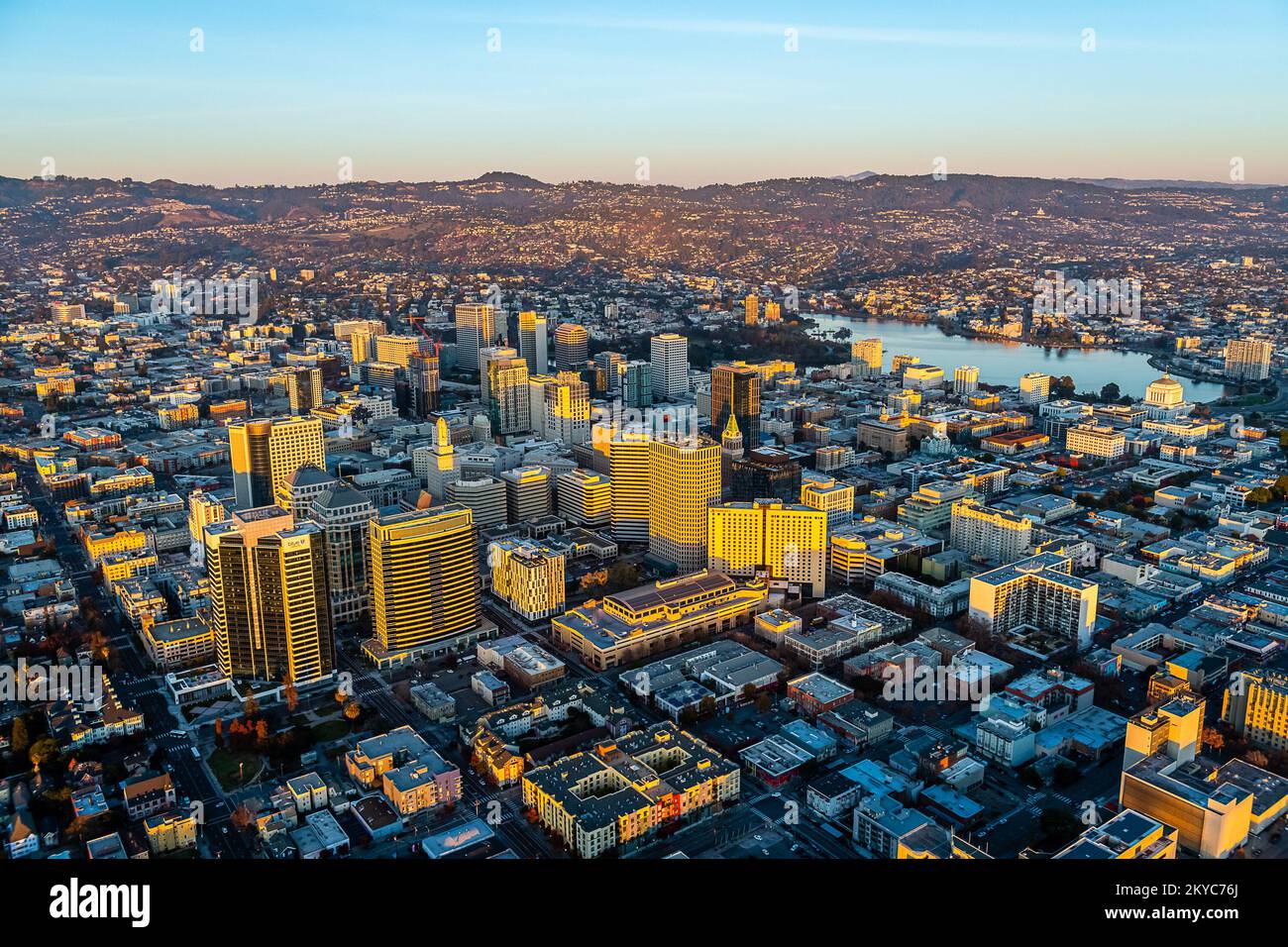 Aerial shots of Oakland, California Stock Photo - Alamy