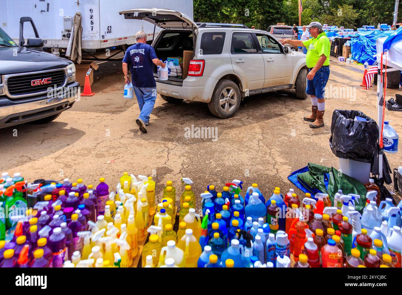 Clendenin Distribution Line. West Virginia Severe Storms, Flooding