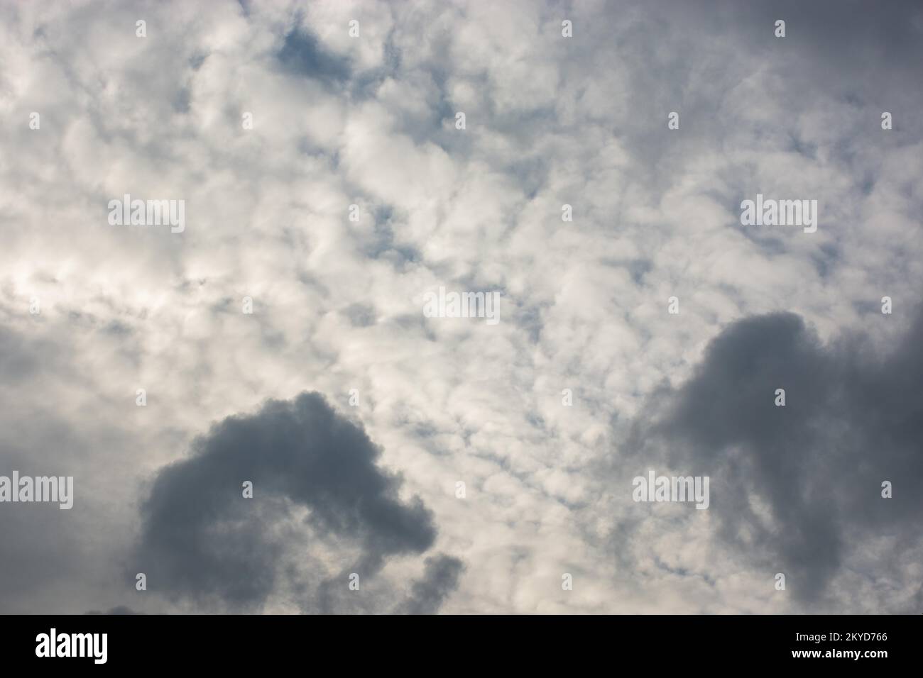 Dark and grey clouds are formed in the sky Stock Photo - Alamy