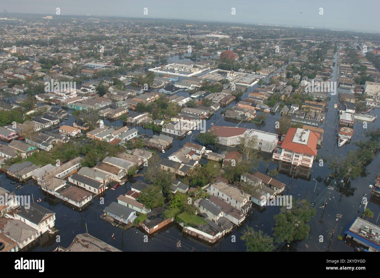 Hurricane Katrina, New Orleans, LA, August 30, 2005 -- Neighborhoods ...