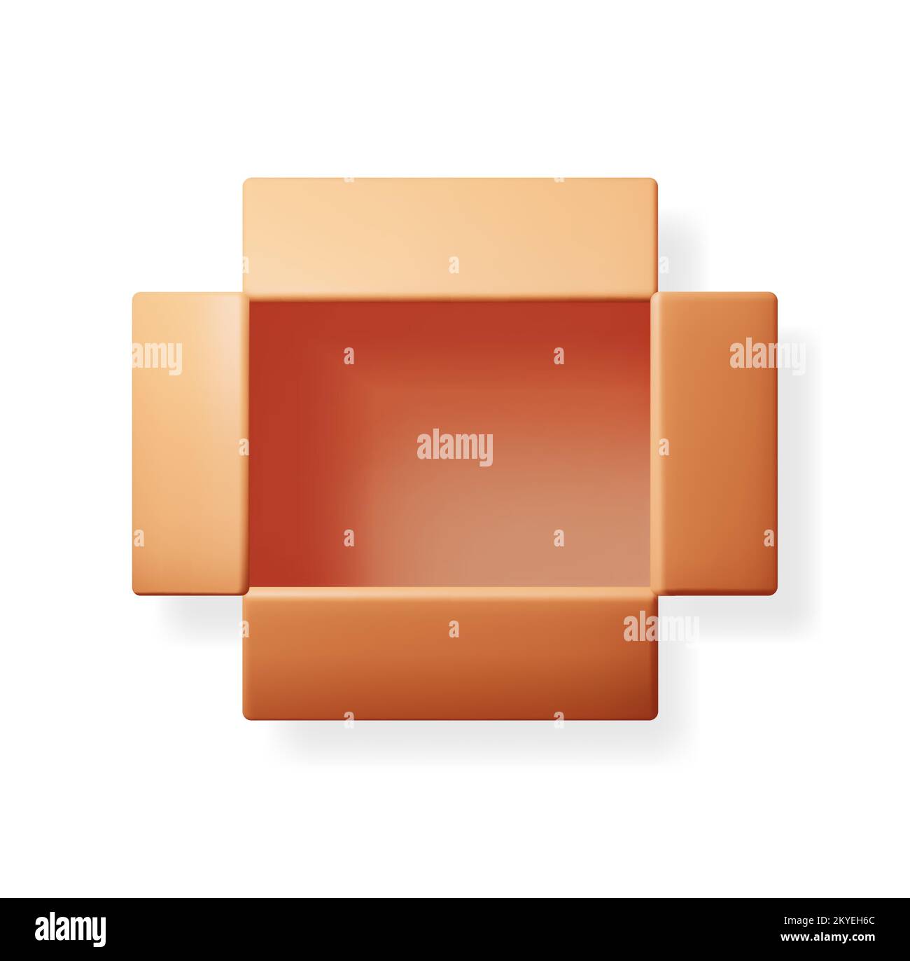 3D Carton Packaging Box Isolated Stock Vector Image & Art - Alamy