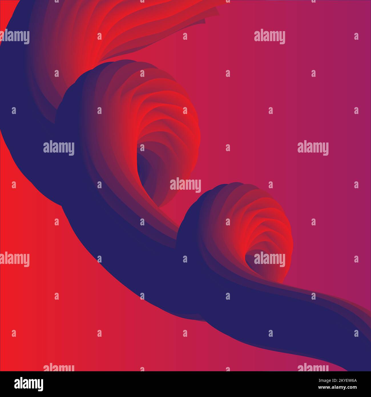 Abstract vector illustration, Abstract 3D Background Stock Vector
