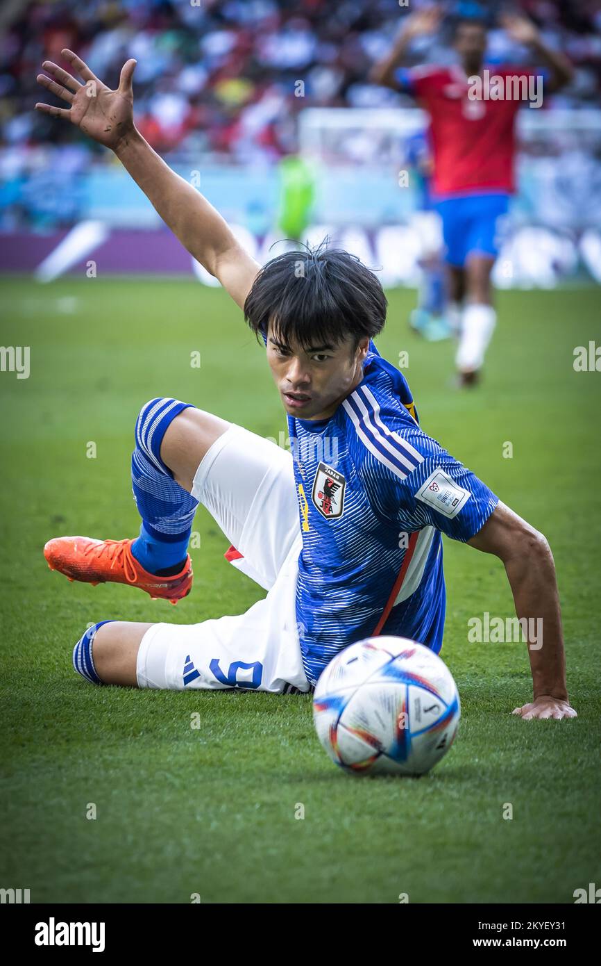 2025人気の Kaoru Qatar Cup World FIFA the during Japan of (9) Mitoma ウェア