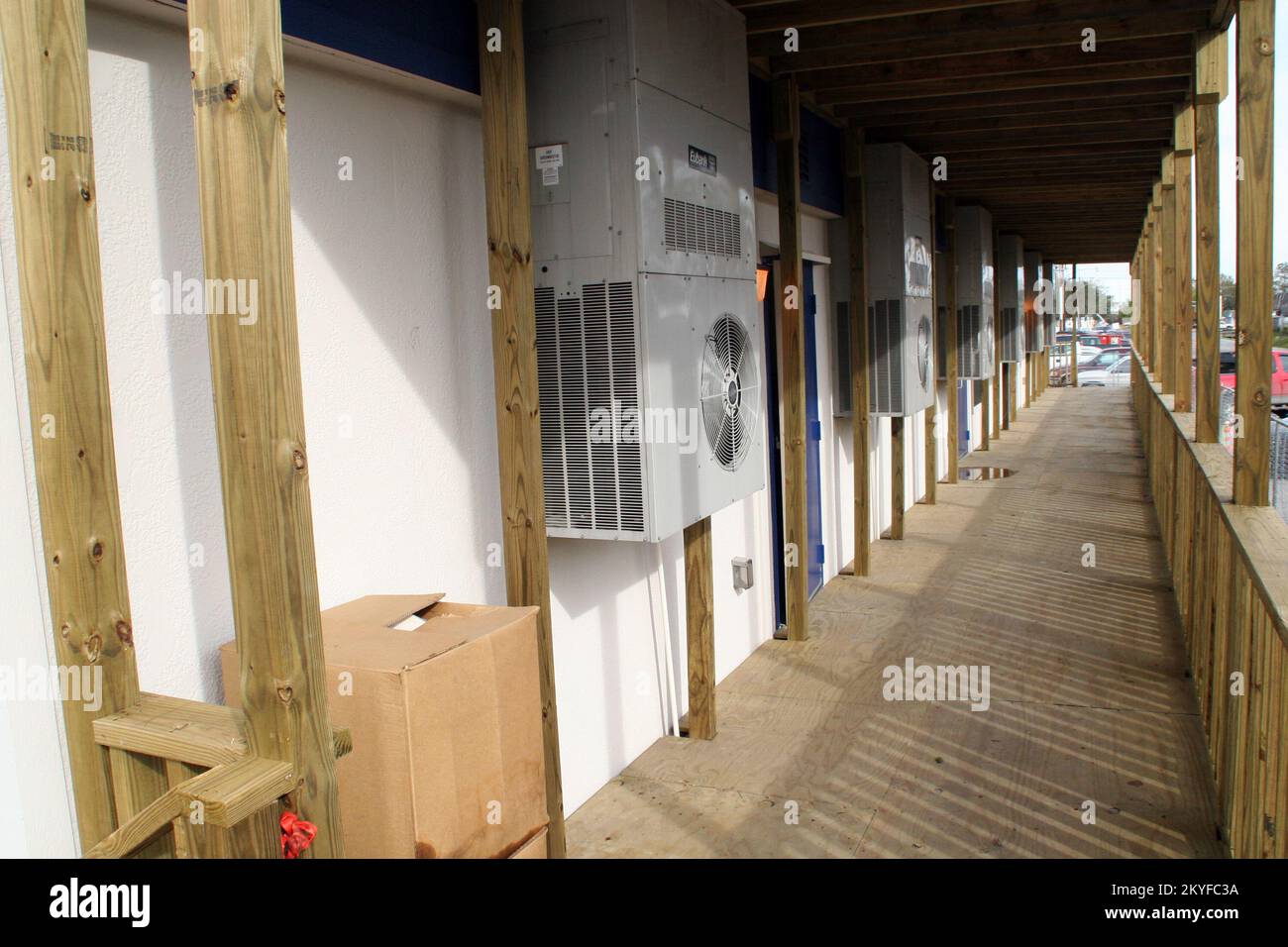 Hurricane Katrina, Chalmette, LA, December 16, 2005 Chalmette High School's parking lot now