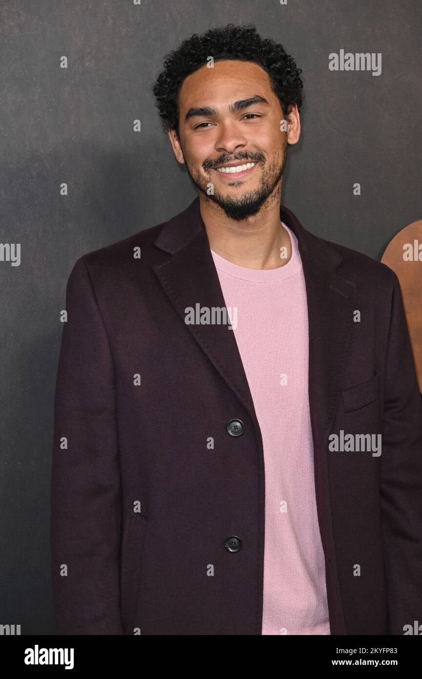 Los Angeles, USA. 30th Nov, 2022. Trey Smith at the premiere for