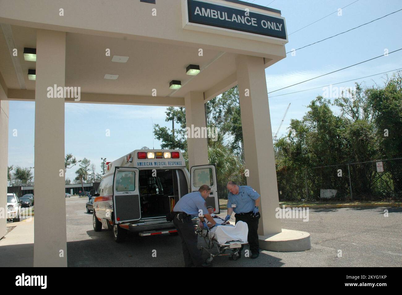 Hurricane Katrina, Biloxi, Miss., August 16, 2006 -- Hospitals are now open following the damage and destruction caused by Hurricane Katrina. Michelle Miller-Freeck/FEMA Stock Photo