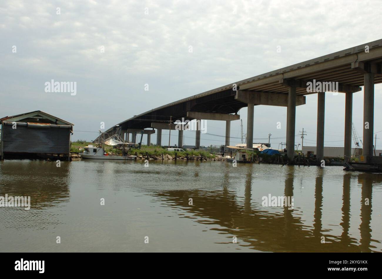 Hurricane Katrina, Empire, LA, August 16, 2006After one year the