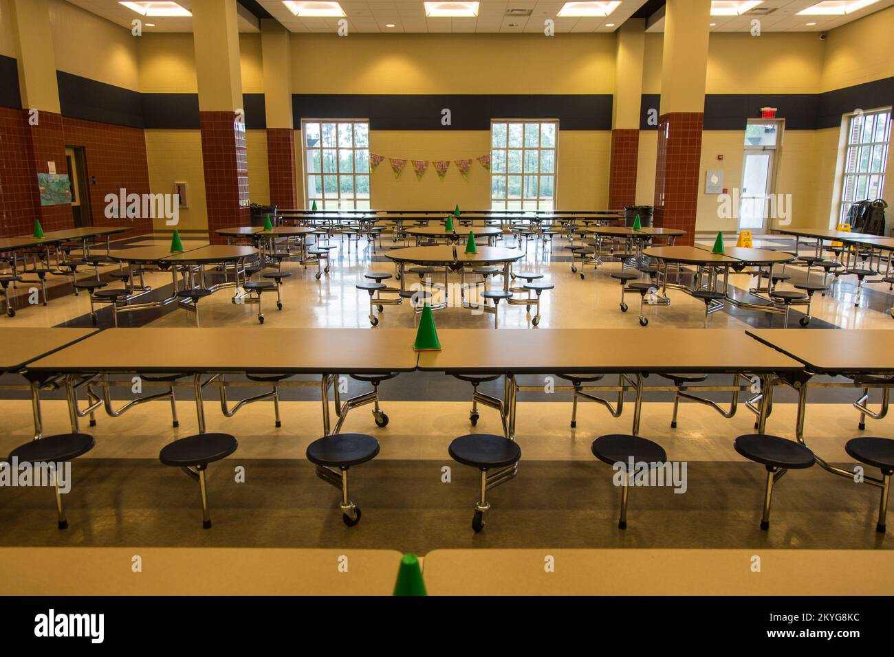 Kiln, MS, March 26, 2015 Interior shot of the community safe room and