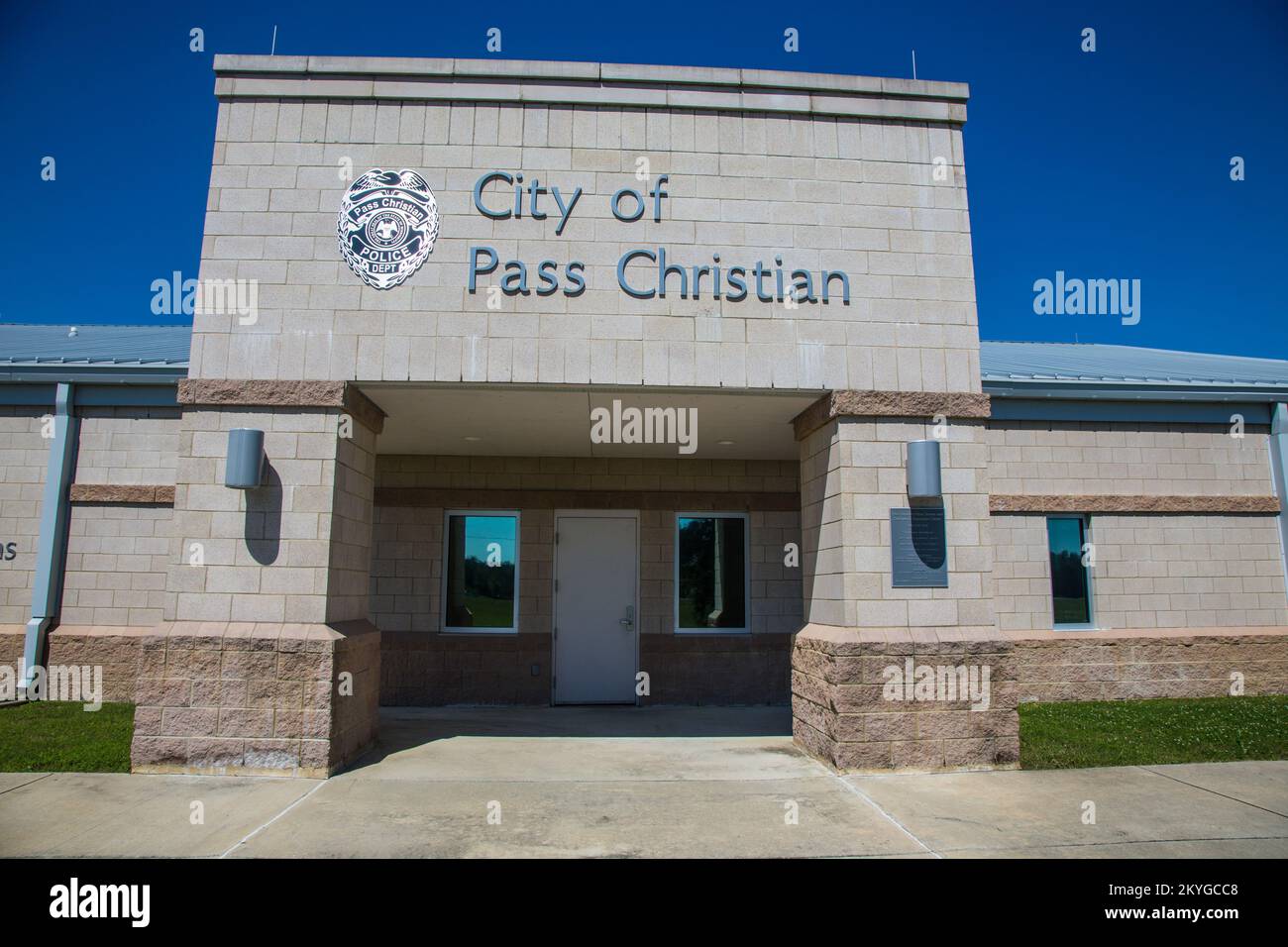 Pass Christian, MS, Aril 29, 2015 Exterior shot of front entrance of