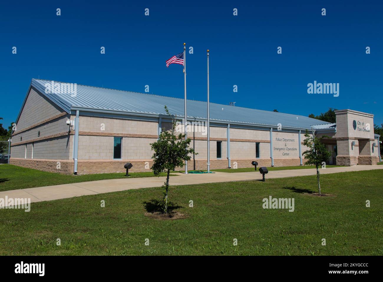 Pass Christian, MS, Aril 29, 2015 Exterior shot of front entrance of