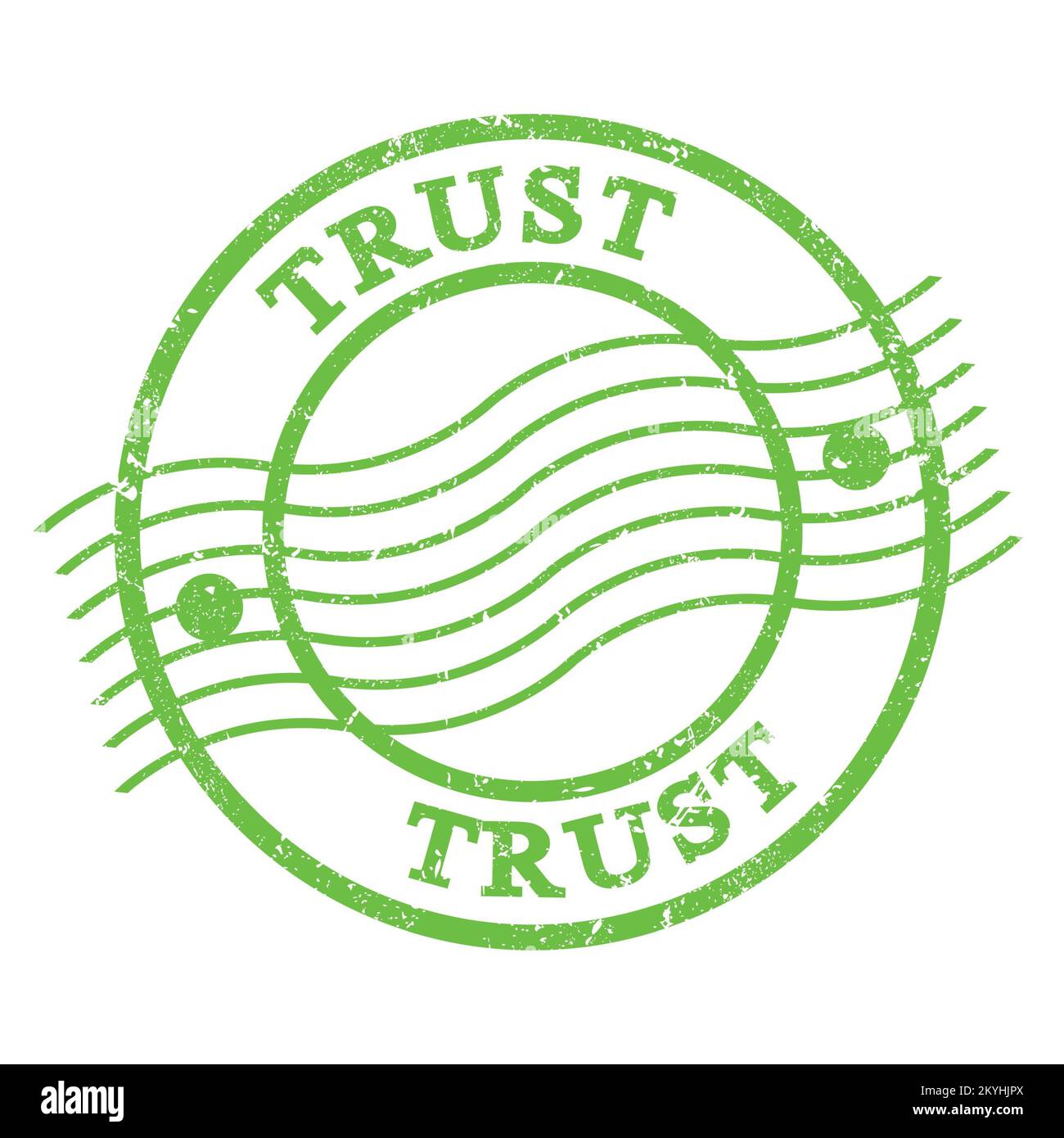Trust text on green hi-res stock photography and images - Alamy