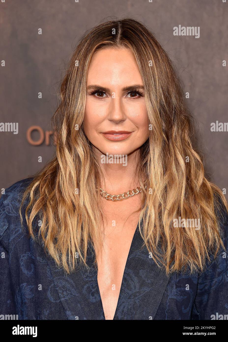 Keltie Knight walking the red carpet at the premiere for Apple Original