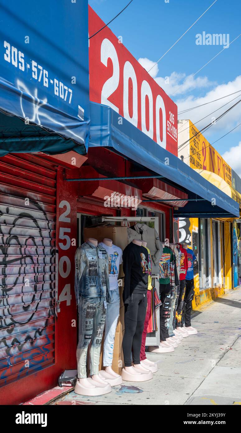 graffiti in miami wynwood Stock Photo Alamy