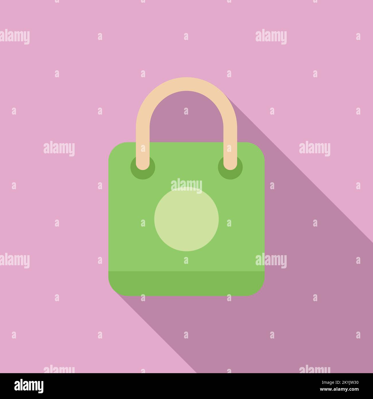 Shop bag icon flat vector. Digital computer. Web interface Stock Vector ...