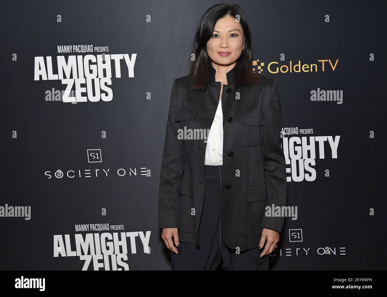 Los Angeles, USA. 30th Nov, 2022. Michelle Krusiec arrives at the ALMIGHTY ZEUS Premiere held at the AMC Americana at Brand 18 in Glendale, CA on Wednesday, ?November 30, 2022. (Photo By Sthanlee B. Mirador/Sipa USA) Credit: Sipa USA/Alamy Live News Stock Photo