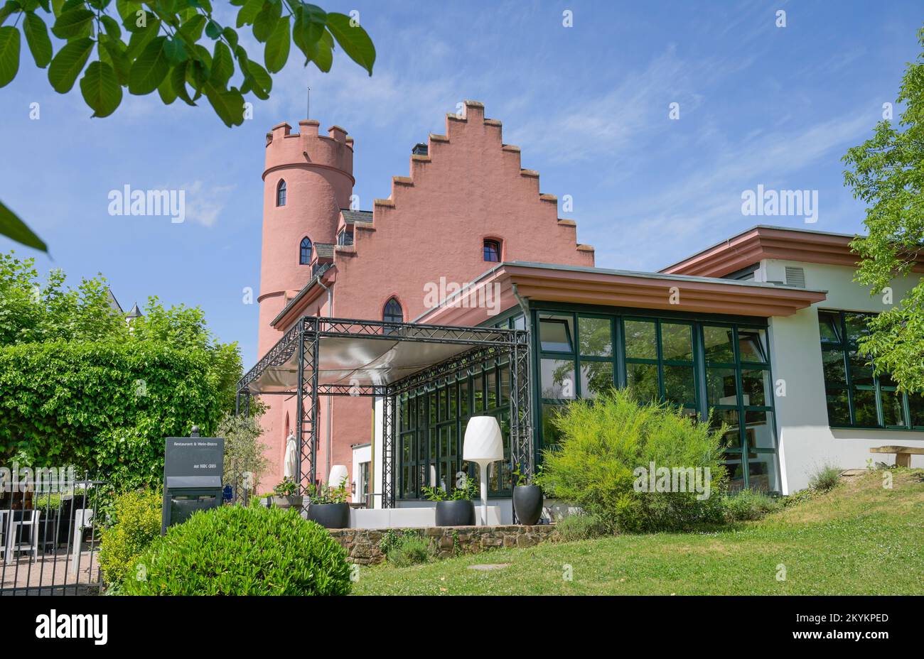 Hotel Burg Crass, Eltville, Hessen, Deutschland Stock Photo Alamy