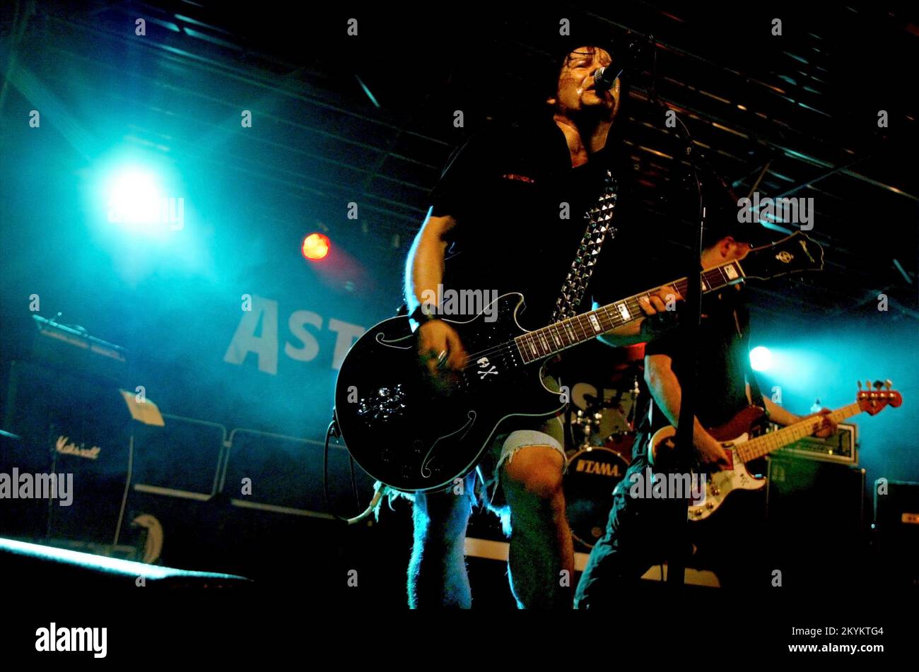 Nykvarnsfestivalen, Linköping, Sweden. Asta Kask on stage. Stock Photo