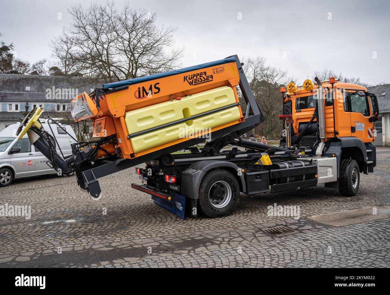 Neu Isenburg, Germany. 01st Dec, 2022. At a press event for the central