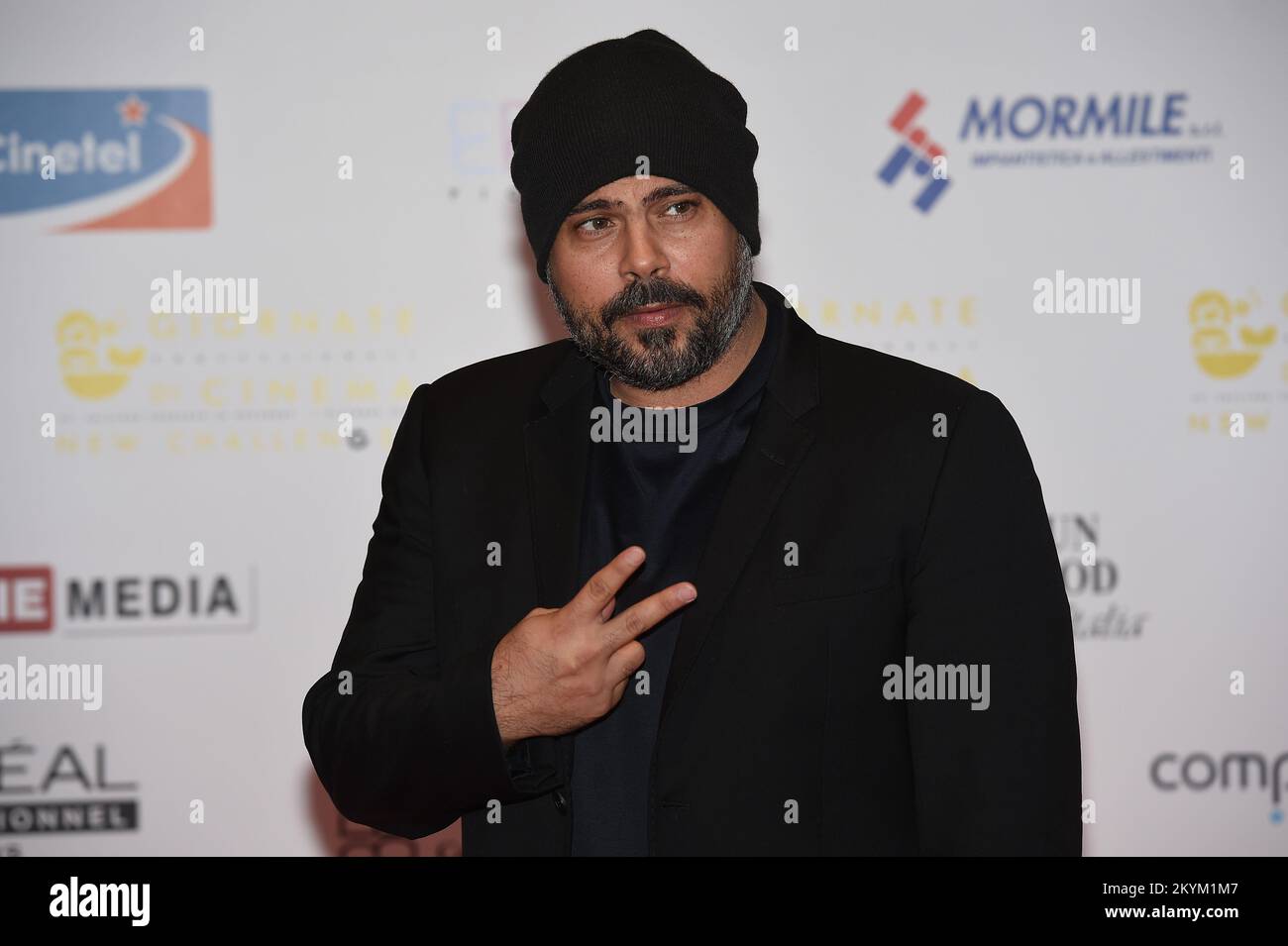 Marco D'Amore actor attends a photocall during the 45th Giornate ...