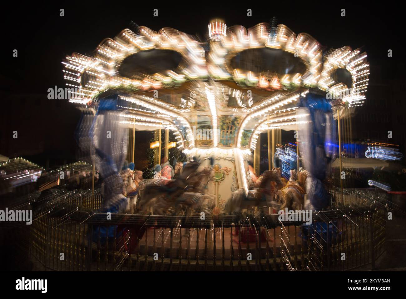 Christmas Fair and Christmas decorations in Old Town in Gdansk, Poland © Wojciech Strozyk / Alamy Stock Photo Stock Photo