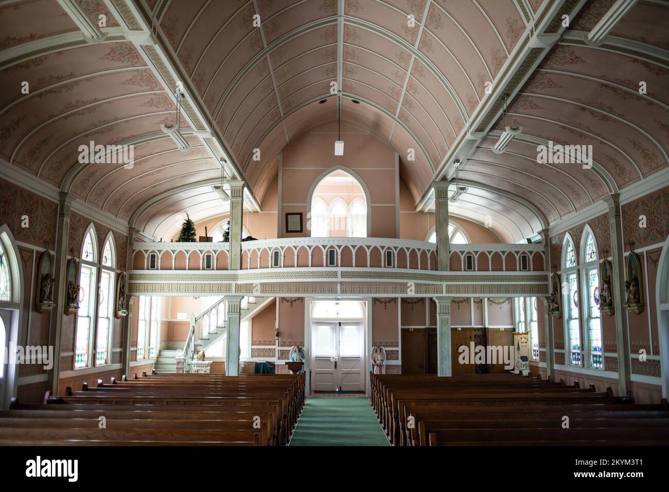 Schulenberg Painted Churches in Central Texas Stock Photo