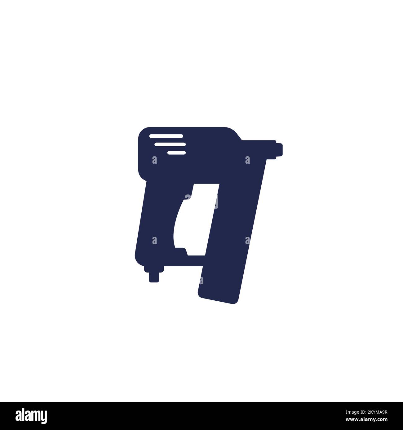 nailer, pneumatic nail gun icon Stock Vector Image & Art Alamy