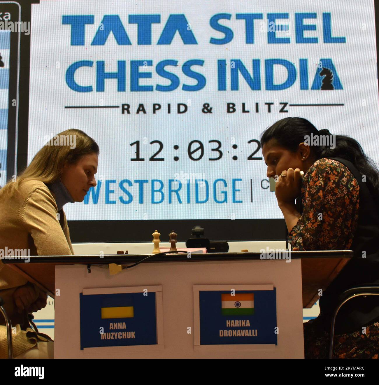 Kolkata, India. 06th Sep, 2023. Indian International chess player  Rameshbabu Praggnanandhaa seen playing in the fifth edition of the Tata  Steel Chess India tournament 2023 at Bhasa Bhavan. (Photo by Dipayan  Bose/SOPA