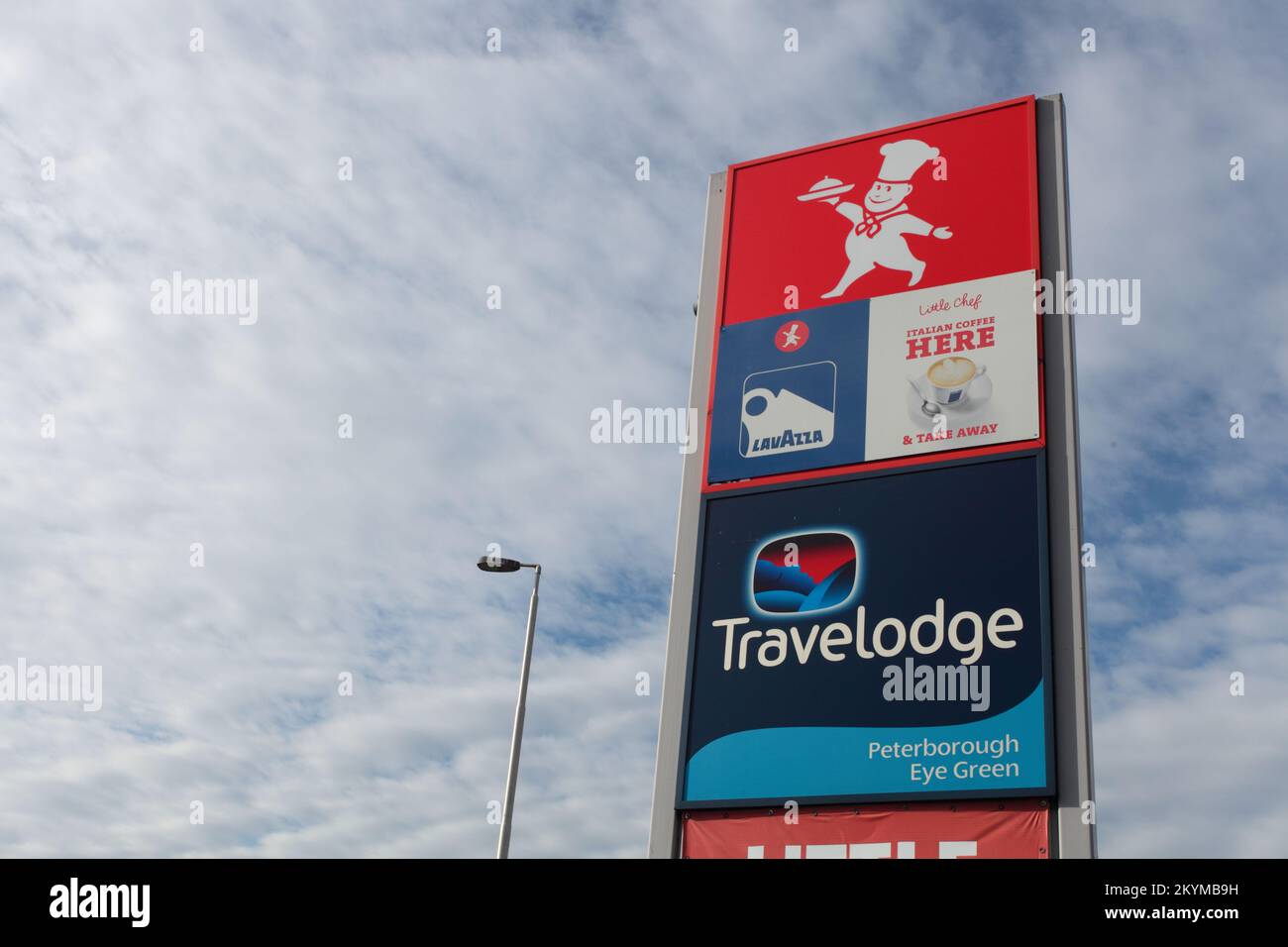 Little Chef & Travelodge Peterborough Eye Green Stock Photo Alamy