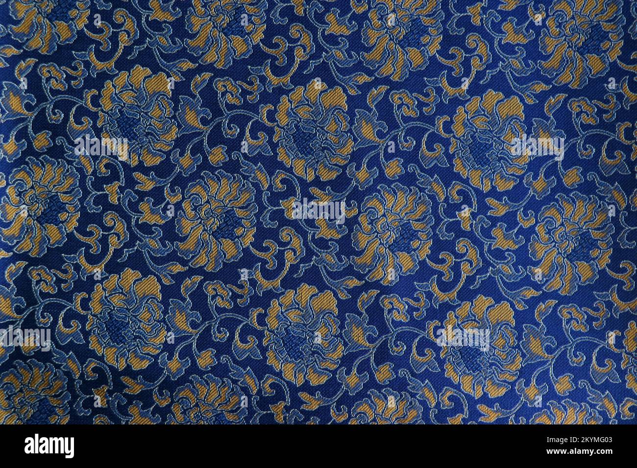 jin, Chinese precious silk fabric of suzhou call song jin Stock Photo