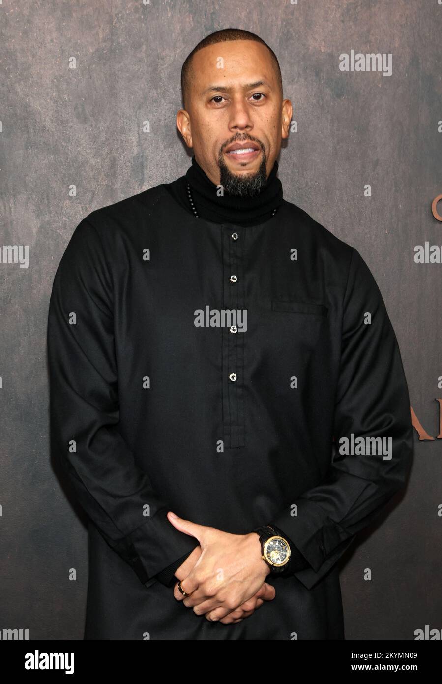 Affion Crockett at premiere of Apple Original Films “Emancipation” in