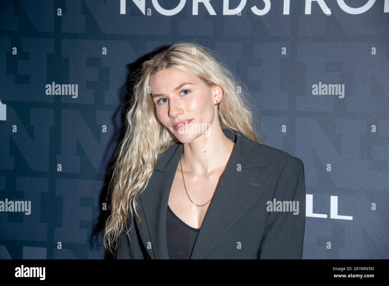 New York, United States. 30th Nov, 2022. Sofia Hublitz attends the 36th Annual Footwear News Achievement Awards at Cipriani South Street in New York City. (Photo by Ron Adar/SOPA Images/Sipa USA) Credit: Sipa USA/Alamy Live News Stock Photo