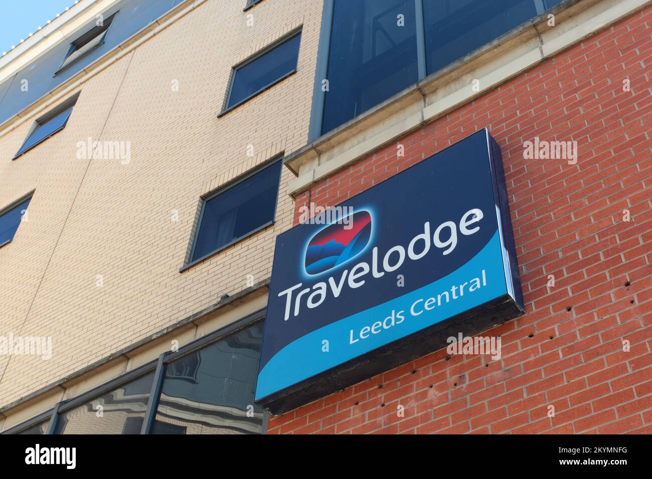 Chaophraya & Travelodge Leeds Central, Blayds Court, Blayds Yard, Off Swinegate, Leeds, LS1 4AD Stock Photo