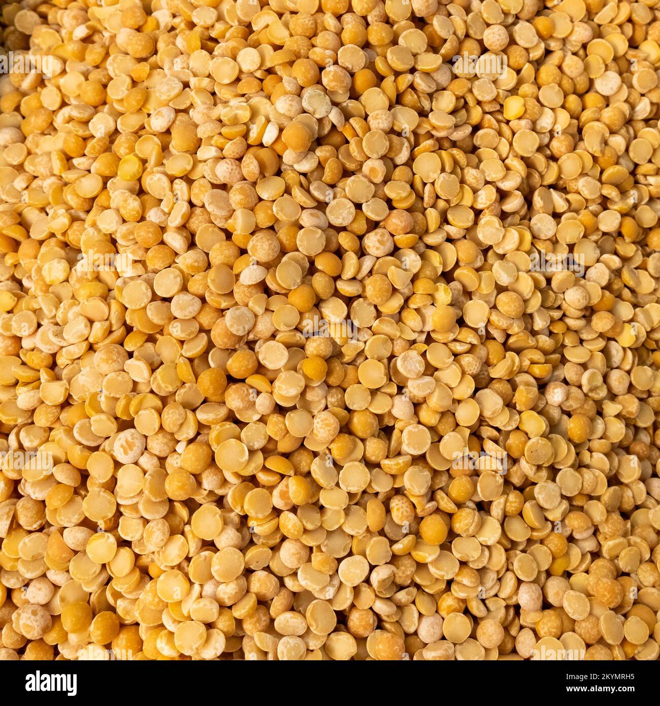 Yellow dry peas texture background Stock Photo Alamy