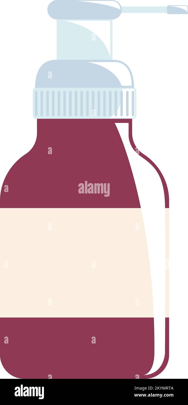 spray medicine bottle Stock Vector Image & Art - Alamy